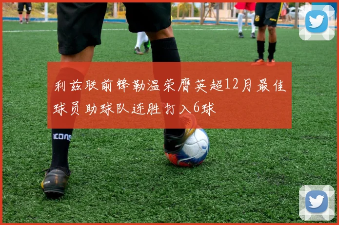 利兹联前锋勒温荣膺英超12月最佳球员助球队连胜打入6球