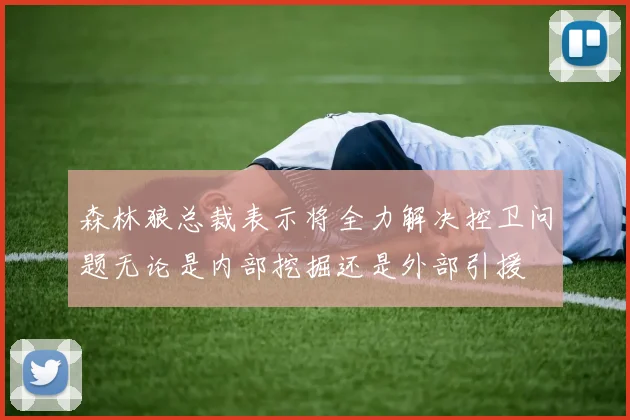 森林狼总裁表示将全力解决控卫问题无论是内部挖掘还是外部引援